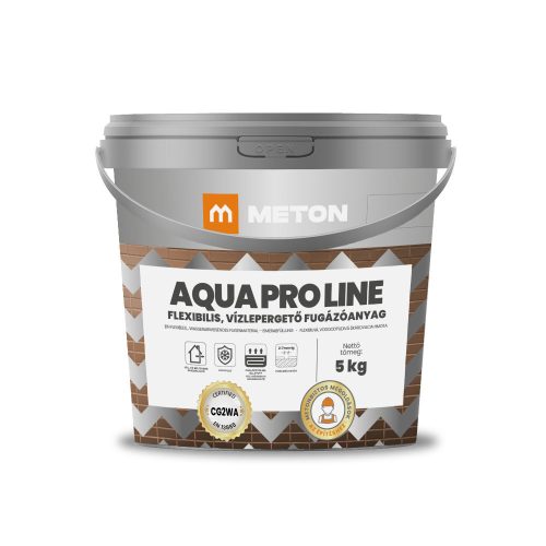 AQUA PRO LINE szilikontartalmú, flexibilis, vízlepergető fugázóanyag (CG2 WA)