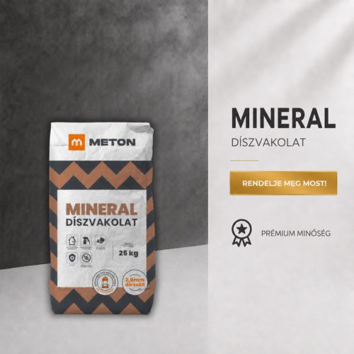 MINERAL Díszvakolat Kapart 2,0mm 25 kg