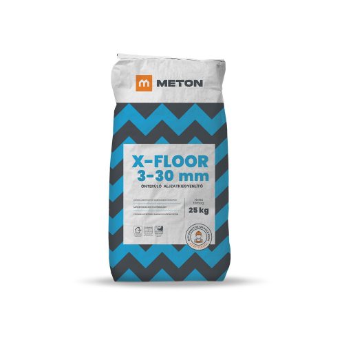 X-FLOOR 3-30 mm, önterülő aljzatkiegyenlítő