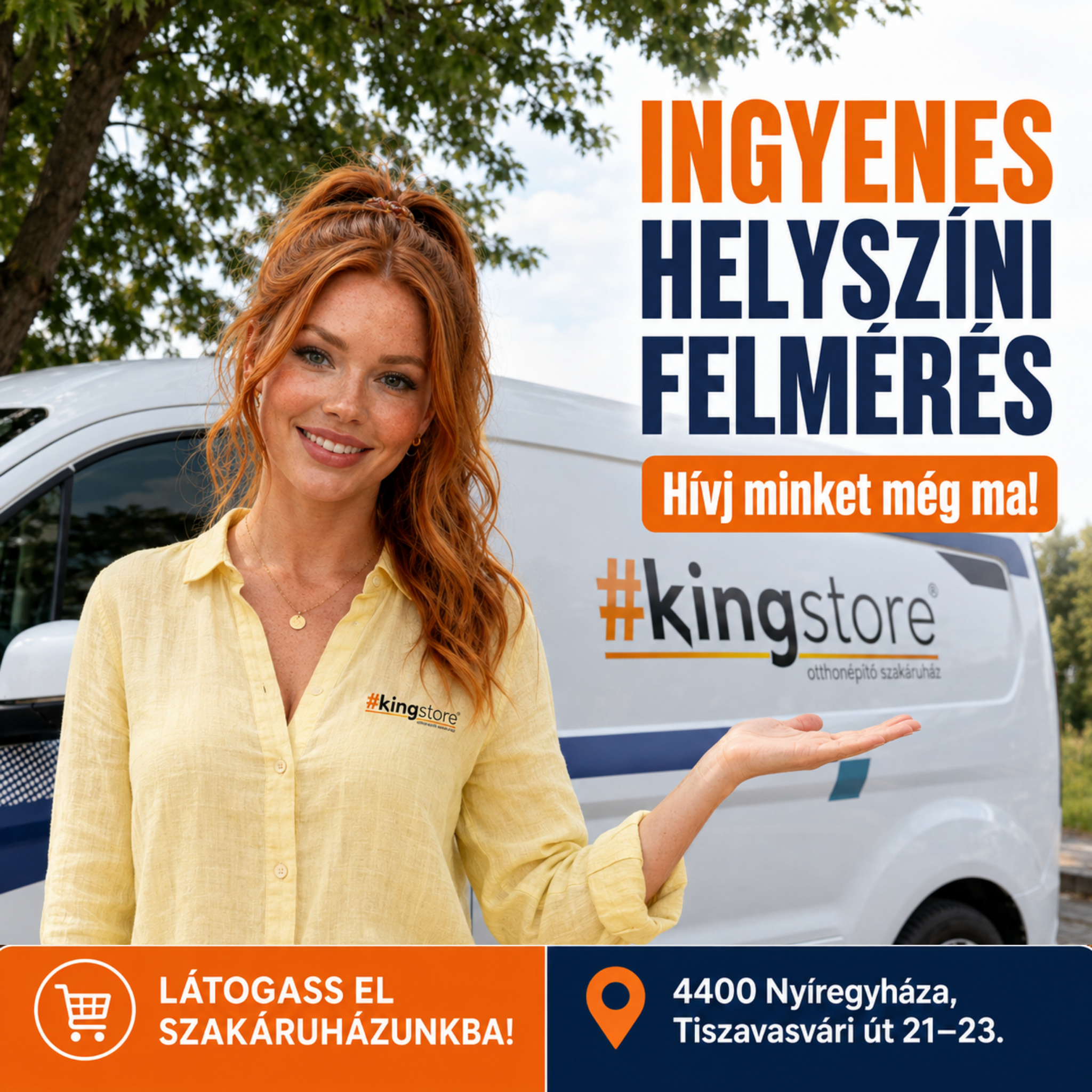 Ingyenes Helyszíni Felmérés – Cserepeslemez és Ereszcsatorna | KingStore